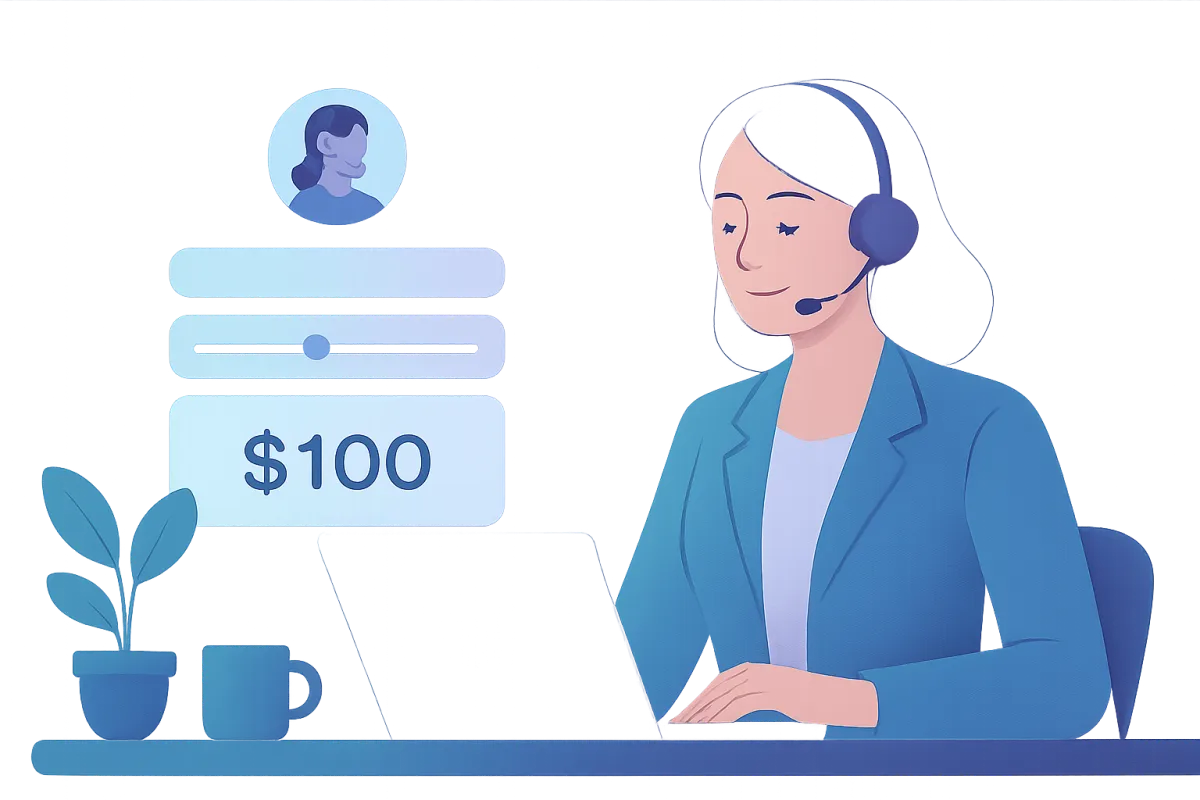 Cât costă un asistent virtual de recepție? Pricing transparent + setup zero